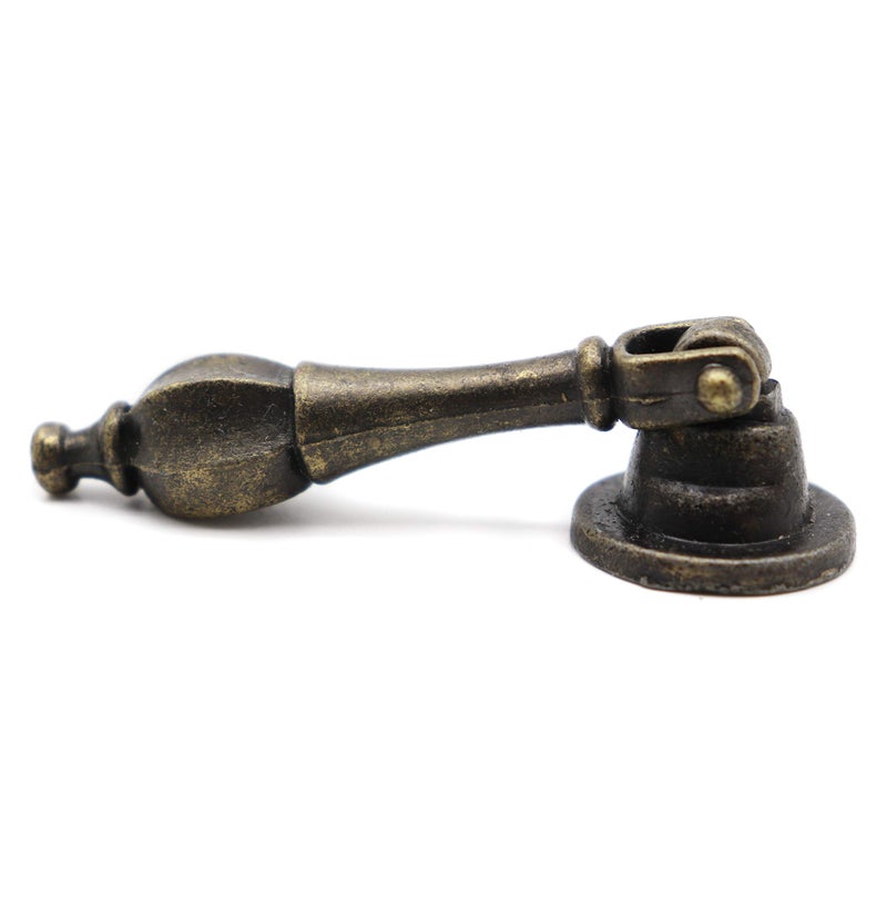 binifiMux 5-Pack Antique Vintage Pulls with Pendant for Dresser Drawer Cabniet - Image 2